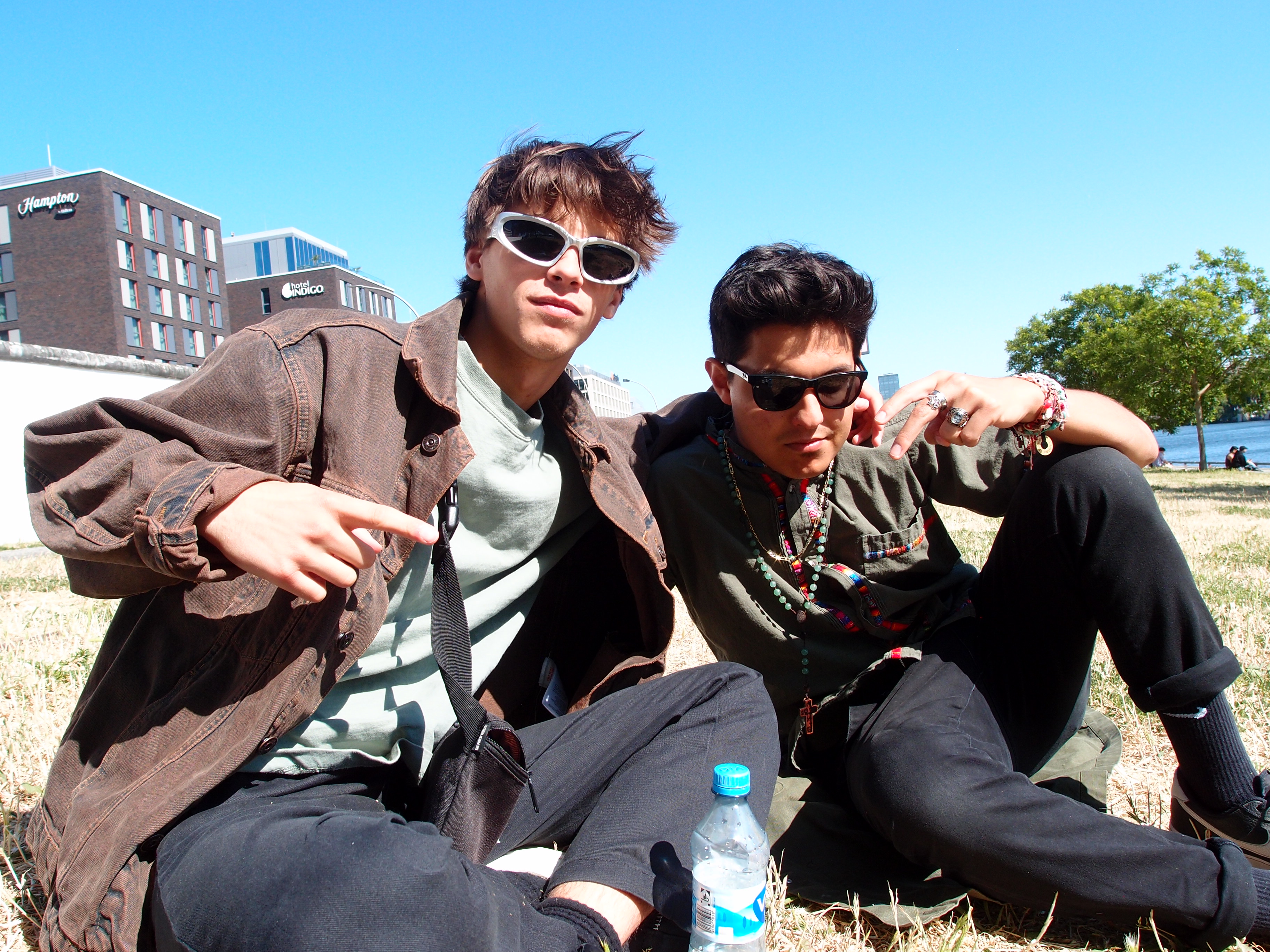 Salgado and Valentin Thomas, founders of Solymar Records